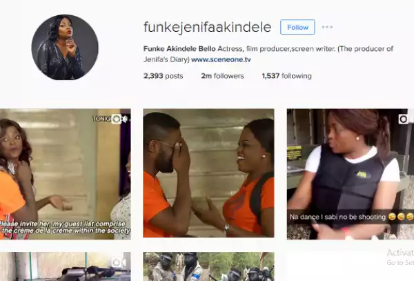 Funke Akindele adds husband